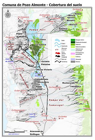 Mapa de la cobertura del suelo
