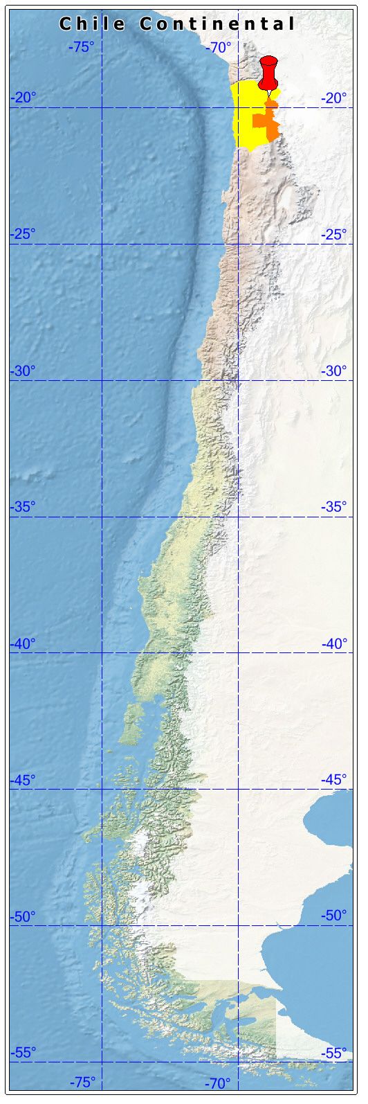 ubicación de la comuna de Pica