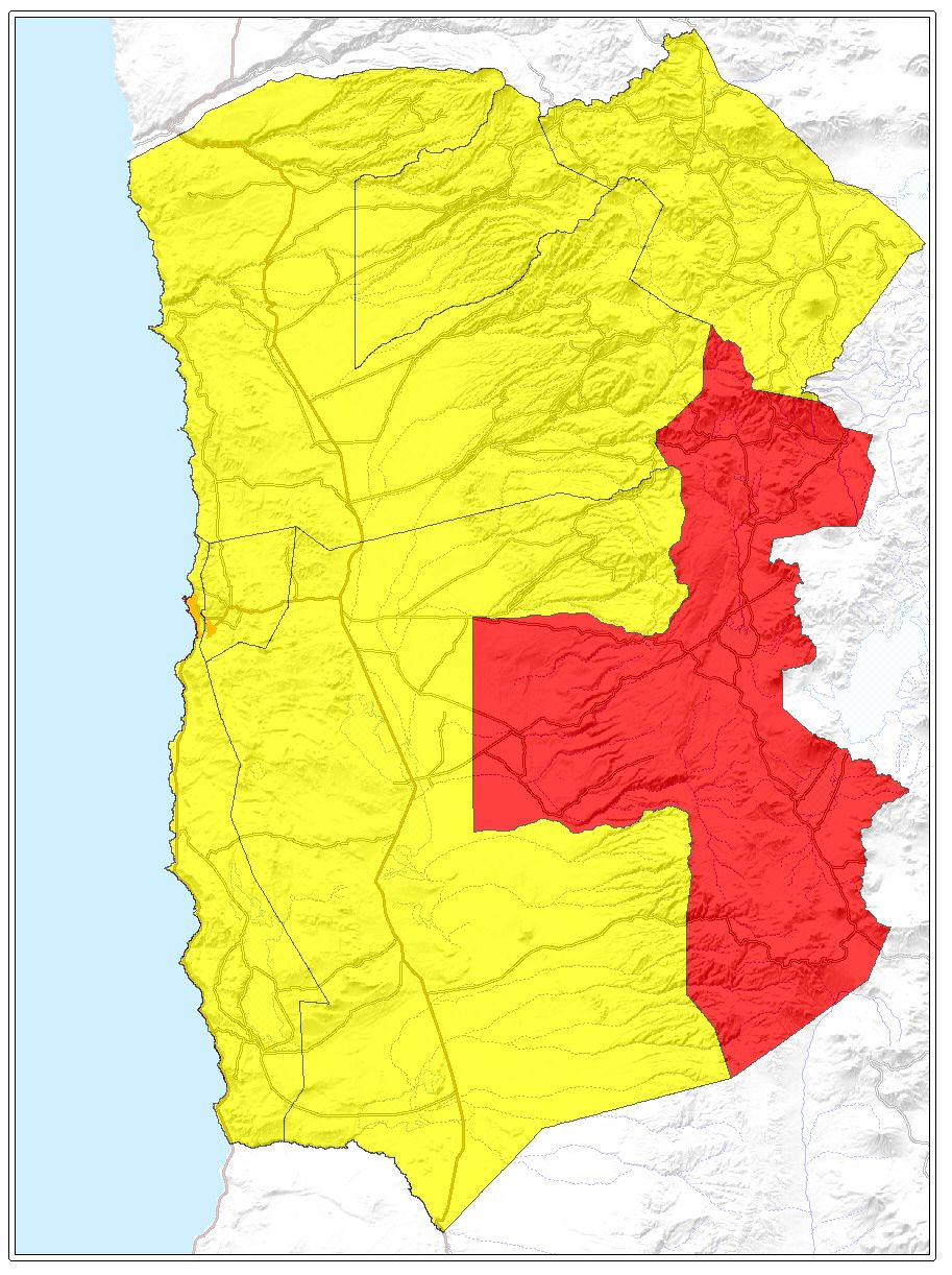 ubicación de la comuna de Pica