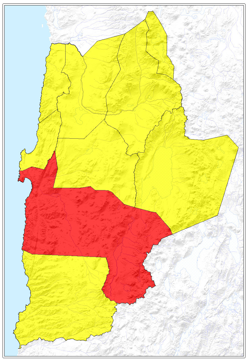 ubicación de la comuna de Antofagasta