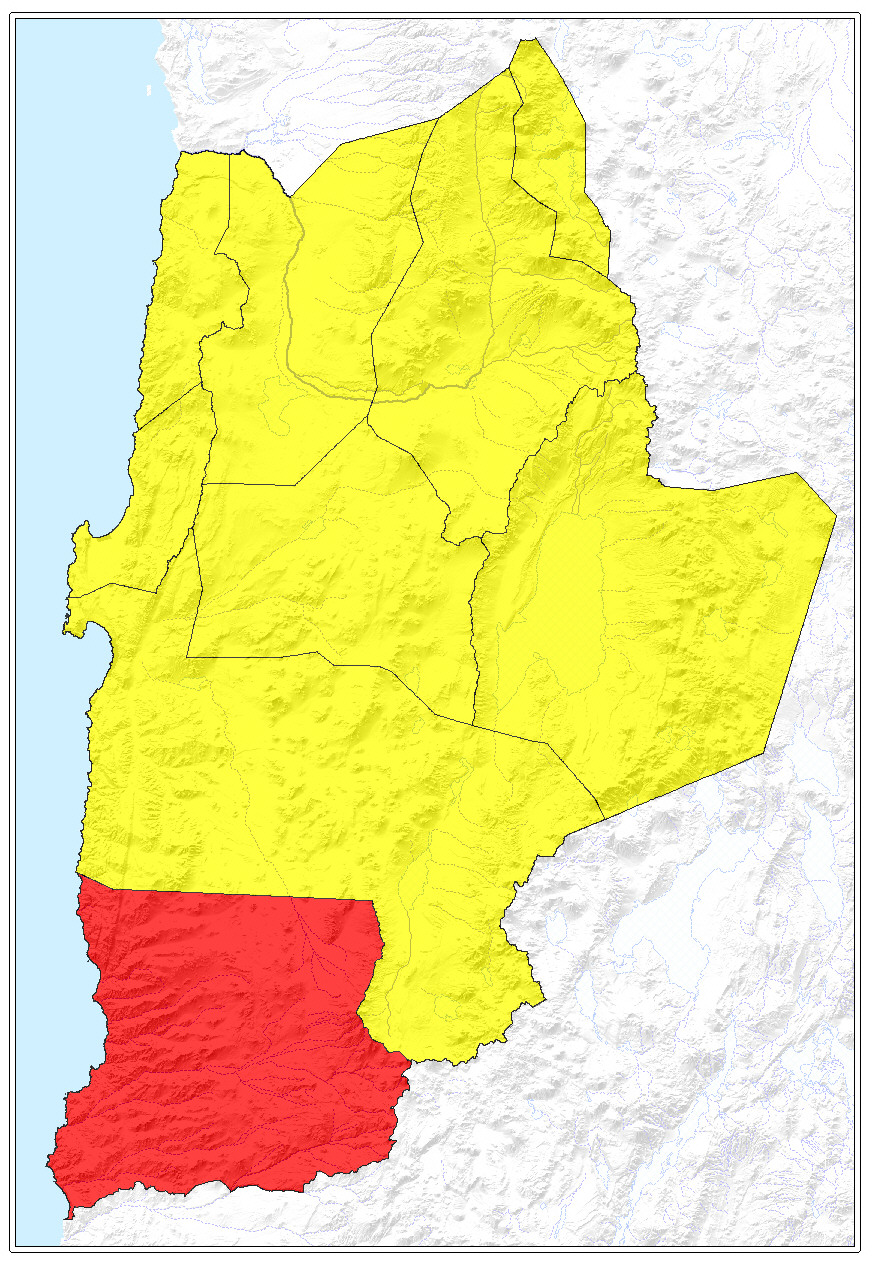 ubicación de la comuna de Taltal