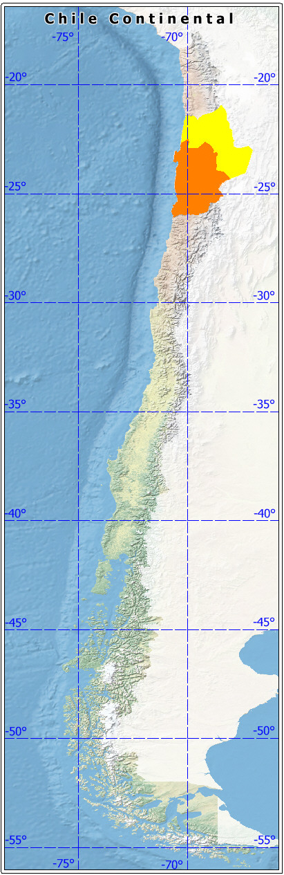 ubicación de la provincia de Antofagasta