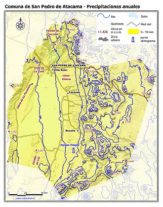 Mapa de isoyetas