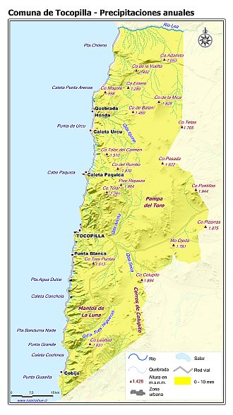 Mapa de isoyetas