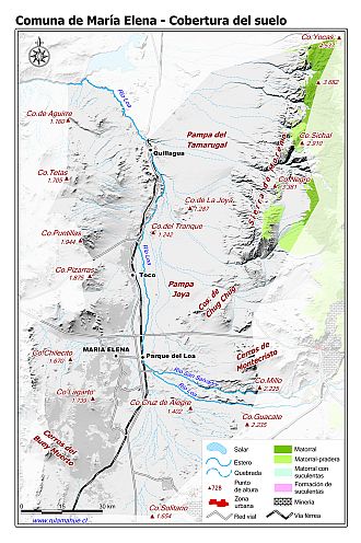 Mapa de la cobertura del suelo