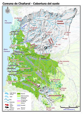 Mapa de la cobertura del suelo