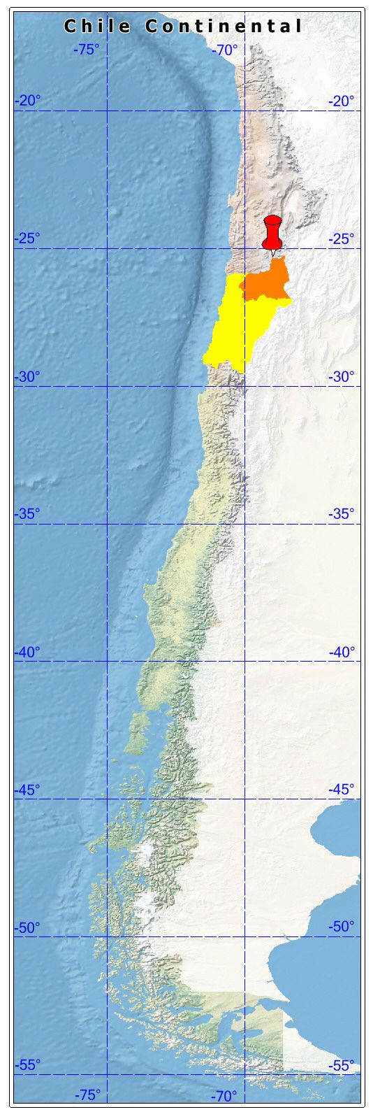 ubicación de la comuna de Diego de Almagro