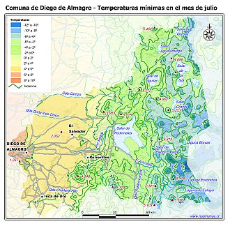 Mapa de isotermas