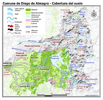 Mapa de la cobertura del suelo