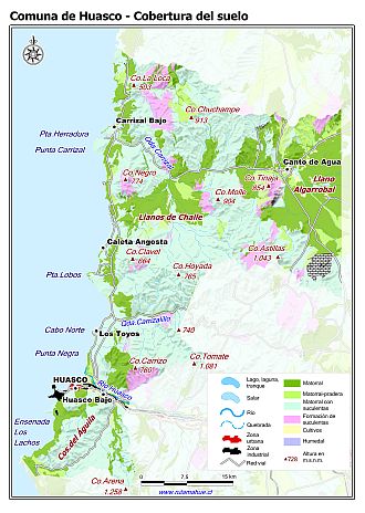 Mapa de la cobertura del suelo