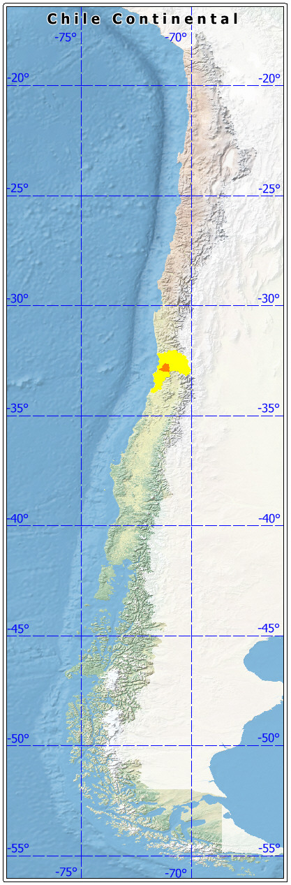 ubicación de la Provincia de Quillota