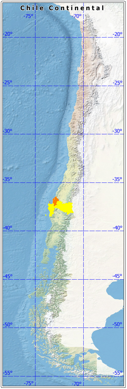 ubicación de la Provincia de Concepción