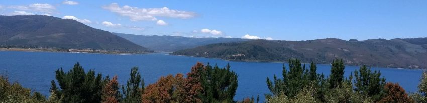 paisaje en la provincia de Arauco