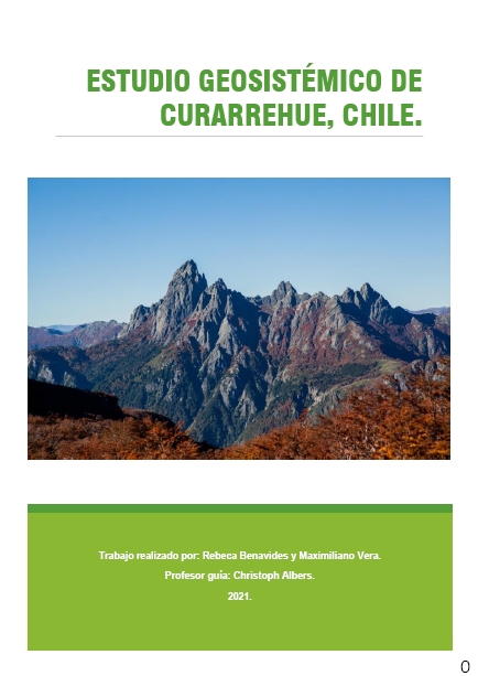 Documento del estudio geosistémico de la comuna de Curarrehue