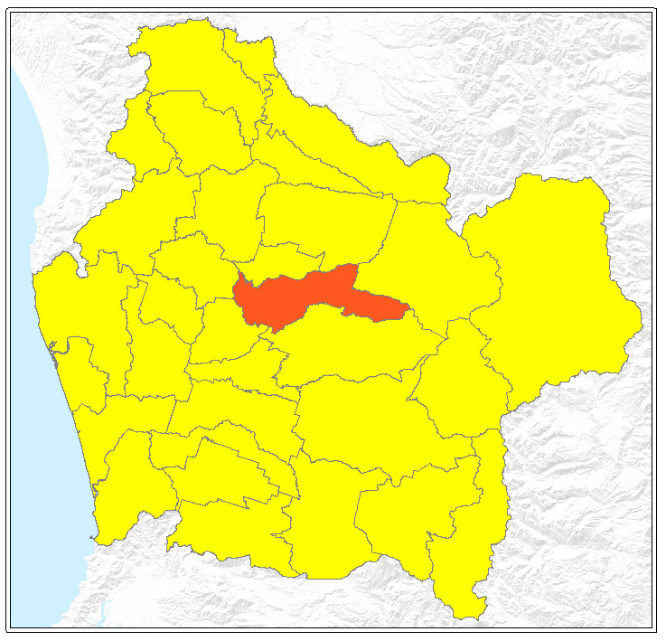 ubicación de la comuna de Lautaro