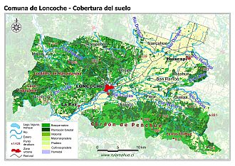 Mapa de la cobertura de los suelos