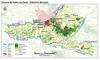 Mapa de la cobertura de los suelos