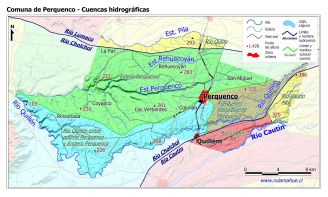 Mapa de las unidades de relieve