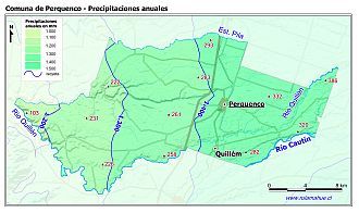 Mapa de isoyetas