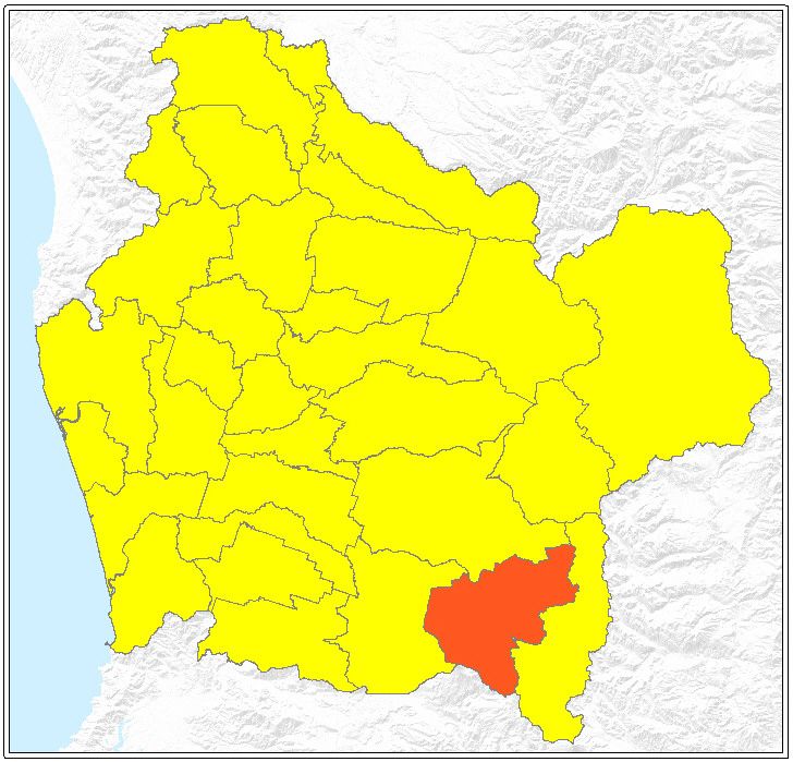 ubicación de la comuna de Pucón