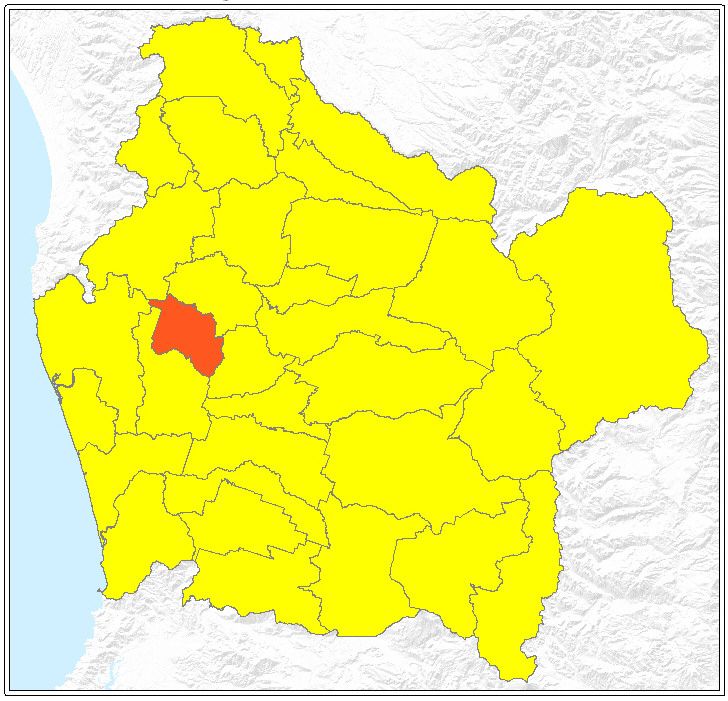 ubicación de la comuna de Cholchol