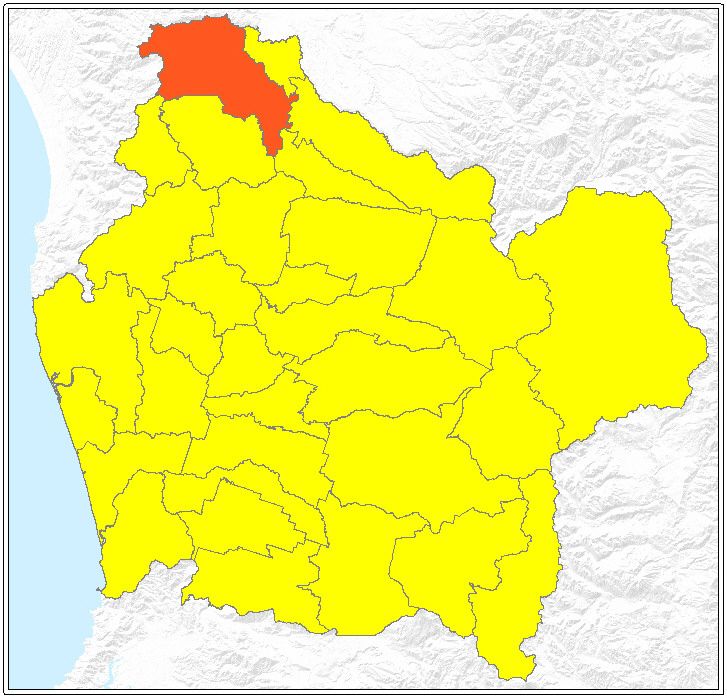 ubicación de la comuna de Angol