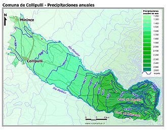 Mapa de isoyetas