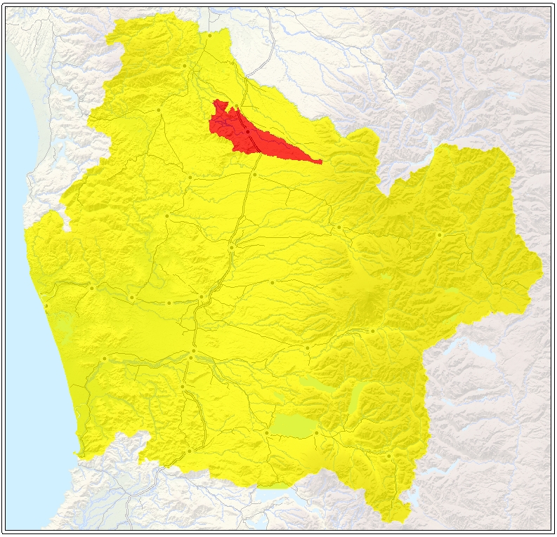 ubicación de la comuna de Ercilla