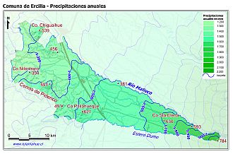 Mapa de isoyetas