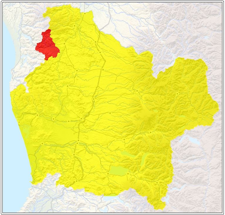ubicación de la comuna de Purén