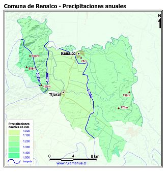 Mapa de isoyetas