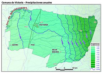 Mapa de isoyetas