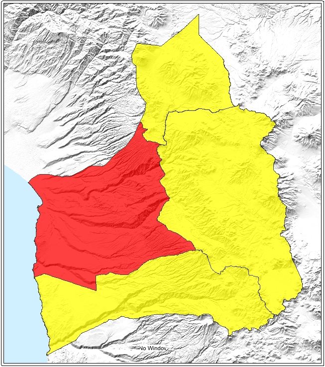 ubicación de la comuna de Arica