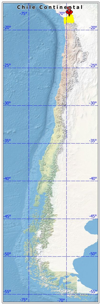 ubicación de la comuna de General Lagos