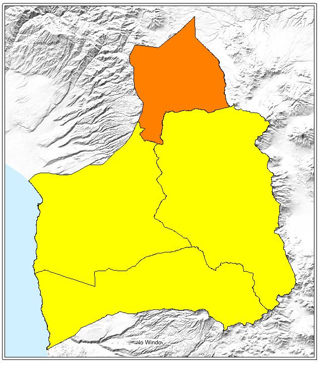 ubicación de la comuna de General Lagos